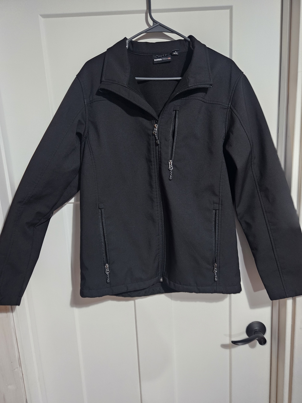 Swiss Tech Black Softshell Jacket